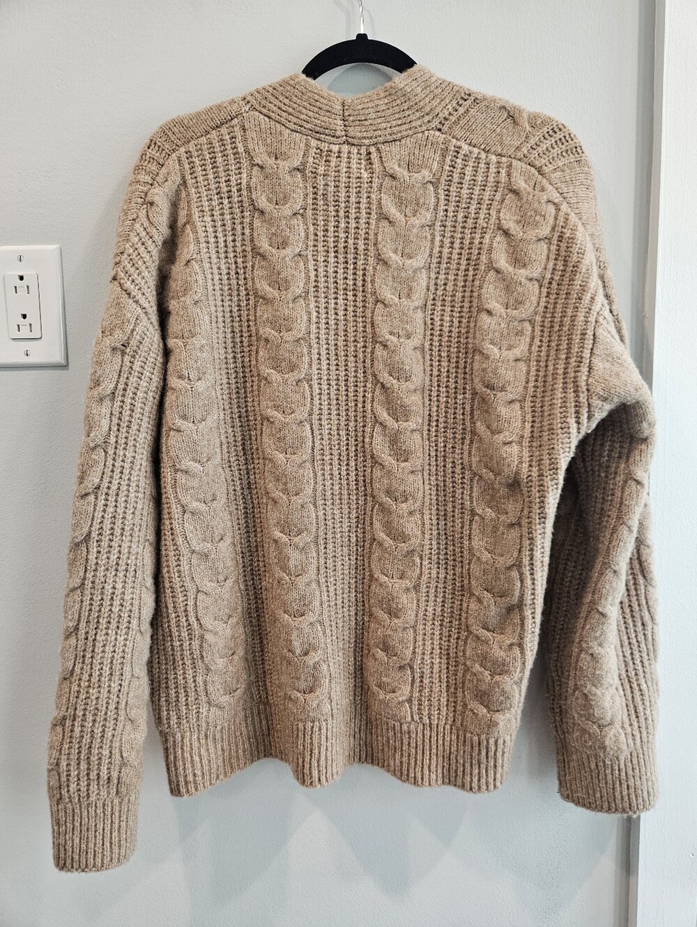 Universal Thread Tan Sweater With Buttons - Picture 3 of 4